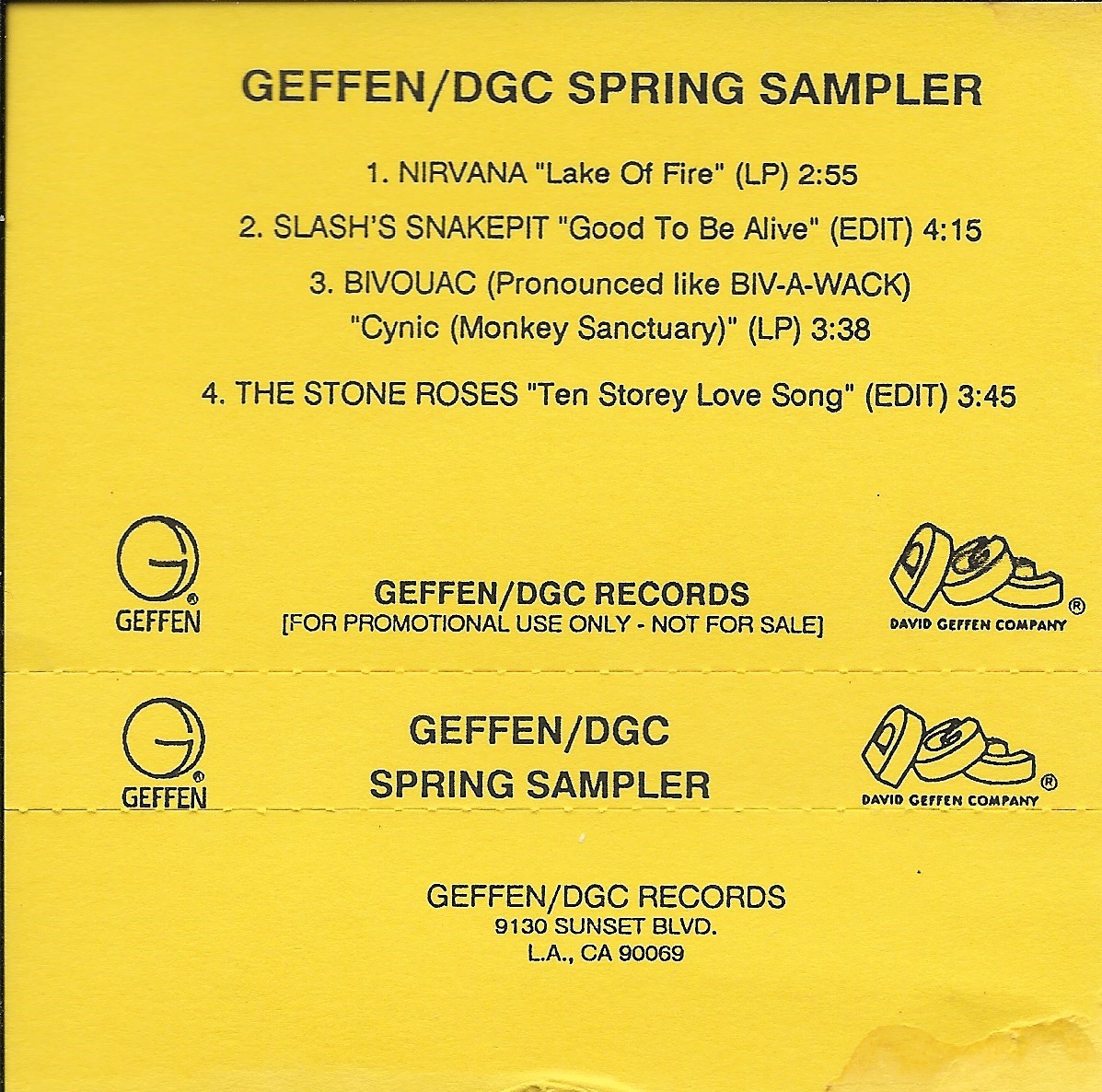[Image: GeffenDGCSpringSampleInlayPromoMC.jpg]